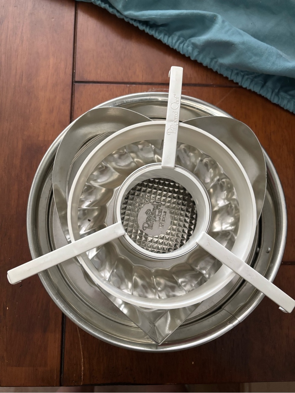 Stainless Steel 3-Piece Baking Set - Silver- Spring form pan